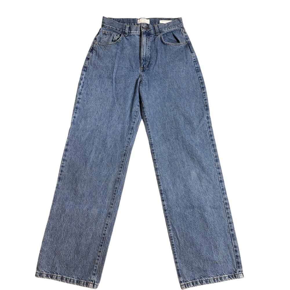 Cotton On Black Women’s Jeans – Size 6 – Loose-straight Jeans EUC